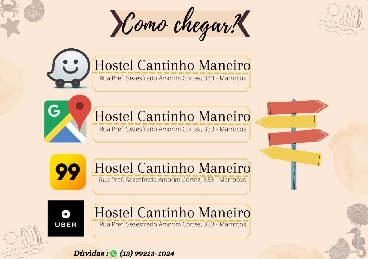 Hostel Cantinho Maneiro Mongagua Luaran gambar